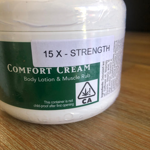 15X Strength Cannabis Comfort Cream - Brand New Product! Special Formula