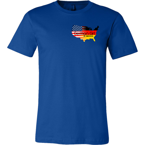 German Girl In America T-Shirt - pocket logo - Back40HQ
 - 3
