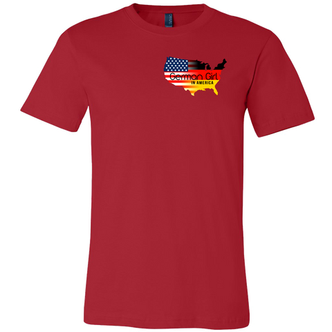German Girl In America T-Shirt - pocket logo - Back40HQ
 - 4
