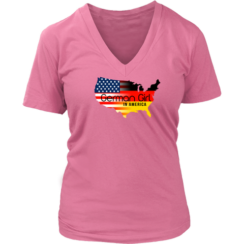 German Girl In America T-Shirt - Proud Heritage