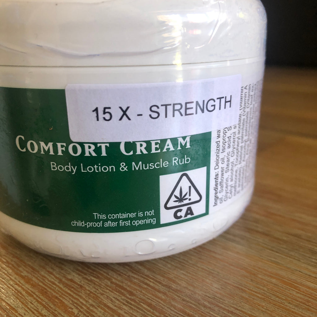 Luxurious 15X Strength Cannabis Comfort Cream – Back40HQ