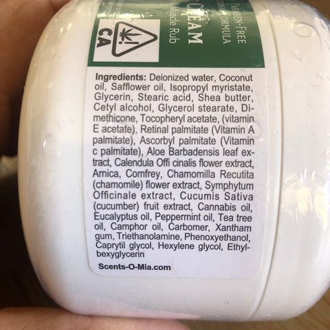 comfort cream ingredients